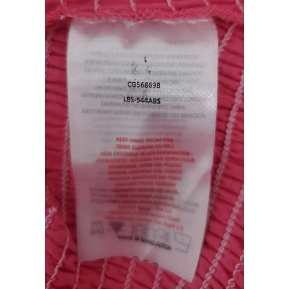 Brave Soul London Womens Pink Shirred Sleeveless Bodysuit Tank Top Large NWT - Picture 11 of 12